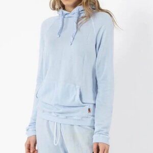 FREECITY Superfluff Lux Pullover Hoodie, Icy Waters Light Blue – Unisex Size S